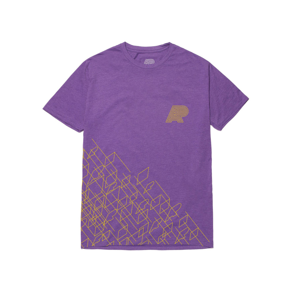 A&P WIREFRAME TEE PURPLE (FULFILLMENT)