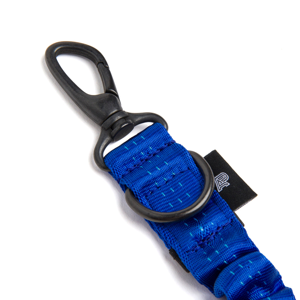 A&P TAKE HANDS BUNGEE KEYCHAIN BLUE