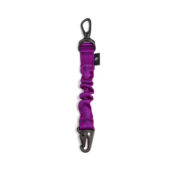 A&P TAKE HANDS BUNGEE KEYCHAIN PURPLE