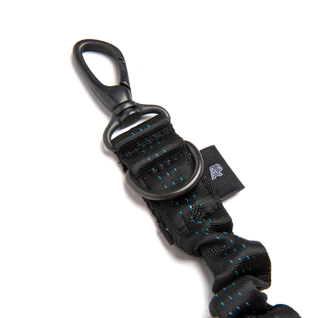 A&P TAKE HANDS BUNGEE KEYCHAIN BLACK