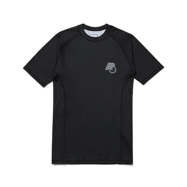 A&P 22 ESSENTIAL SS RANKED RASHGUARD BLACK