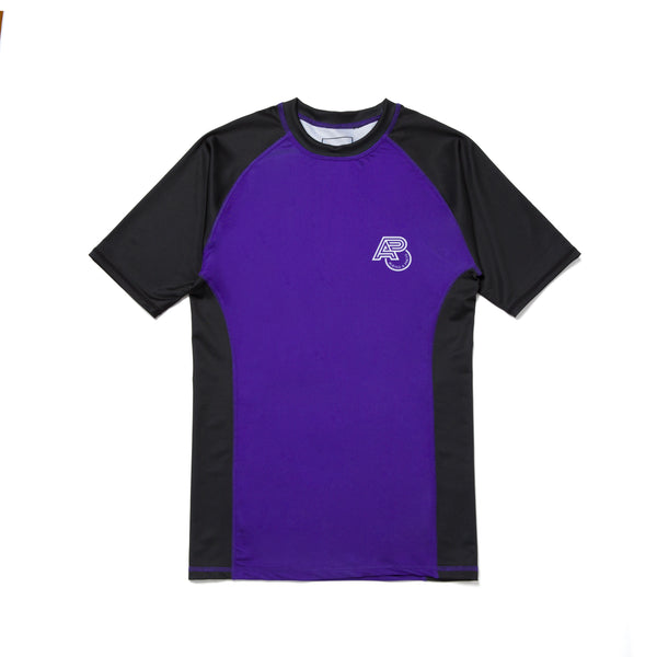 A&P 22 ESSENTIAL SS RANKED RASHGUARD PURPLE