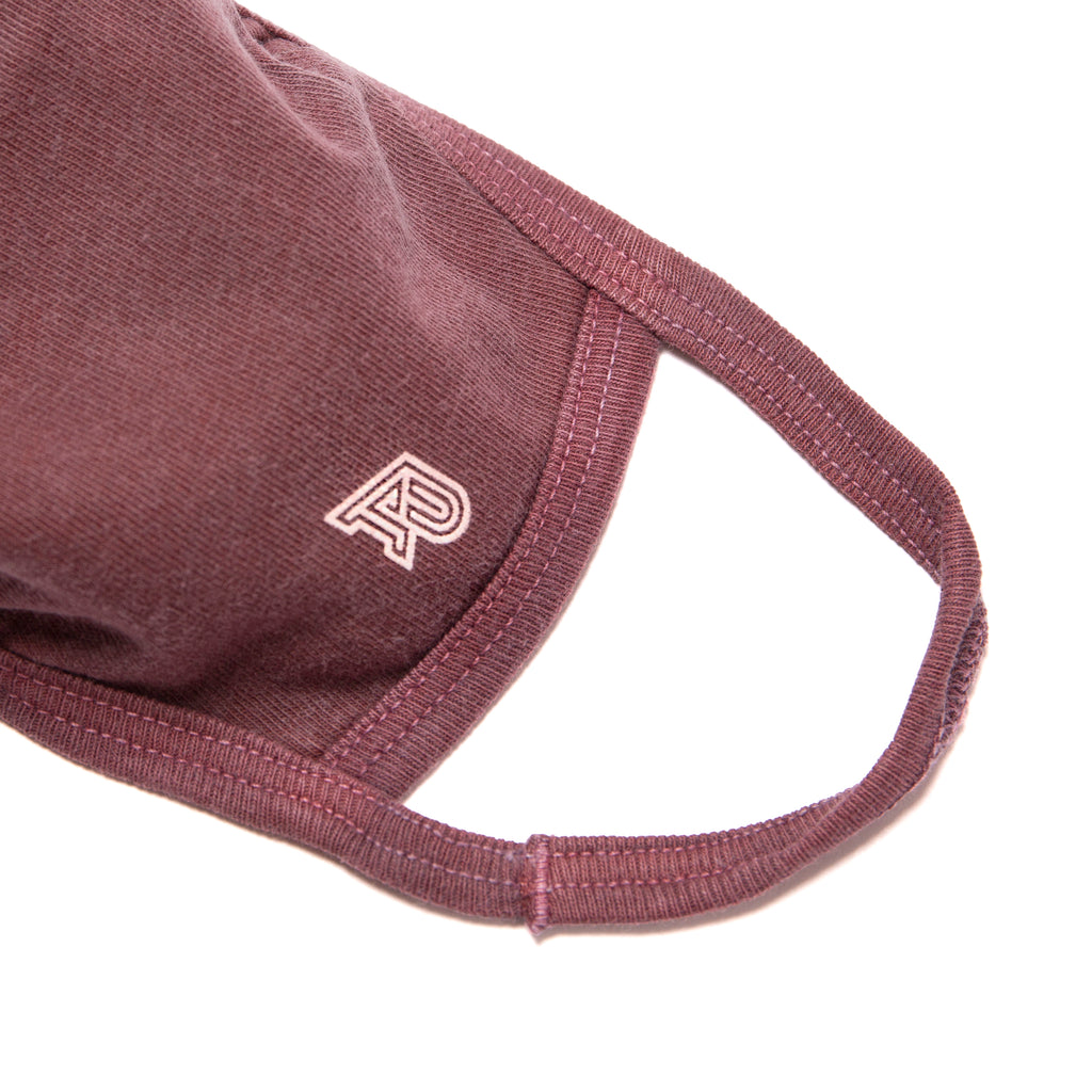 A&P PIGMENT DYED MARK MASK BURGUNDY (FULFILLMENT)