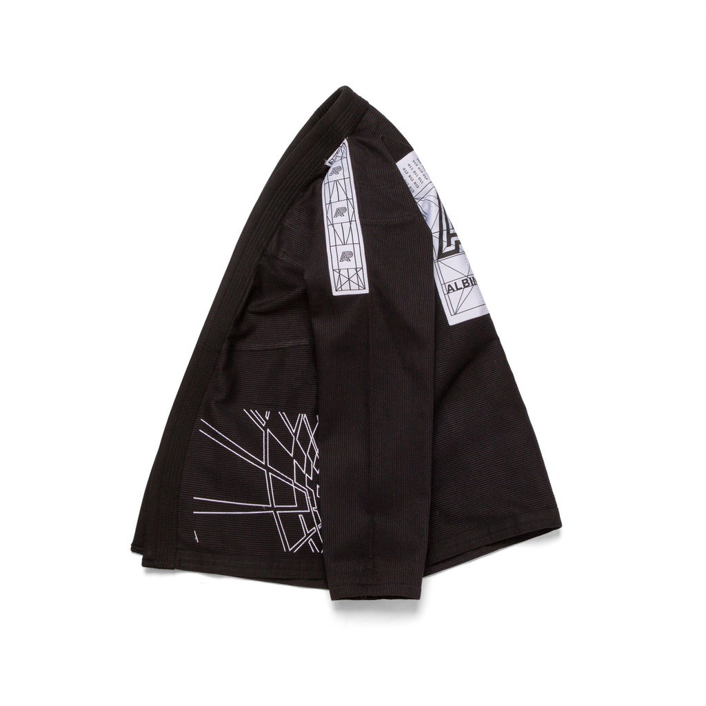 A&P B82 BUILDING BLOCK KIMONO BLACK