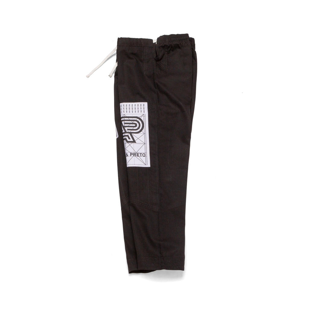 A&P B82 BUILDING BLOCK KIMONO BLACK