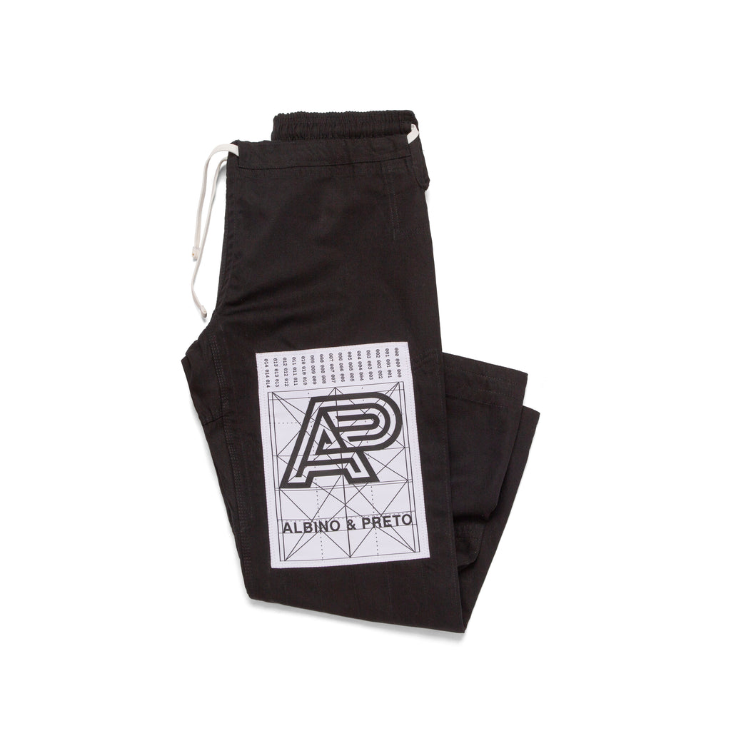 A&P B82 BUILDING BLOCK KIMONO BLACK