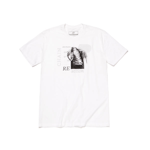 A&P REACTION TEE WHITE