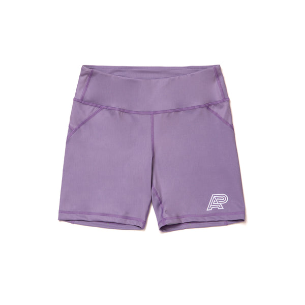 A&P WOMENS COMPRESSION SHORTS LAVENDER